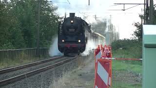 Stoomtrein passeert Ravenstein [upl. by Ecnesse]