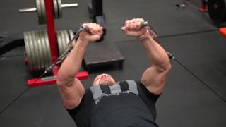 How to do a Cable Bench Press  Tiger Fitness [upl. by Everson]