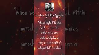 Famous Quotes by J Robert Oppenheimer [upl. by Narut]