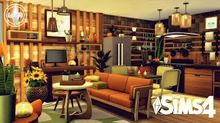 AUTUMNAL PINECREST APARTMENTS 402 🍂  Custom Furniture  Stop Motion Build  The Sims 4  No CC [upl. by Aneeb]