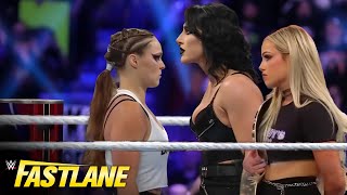 Ronda Rousey vs Rhea Ripley amp Liv Morgan  FULL MATCH  WWE Nov 2 2024 [upl. by Novahs]