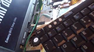 Lenovo thinkpad x60 security BIOS unlocking [upl. by Paapanen]