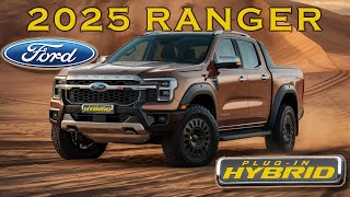 2025 Ford Ranger  Hybrid Powertrain Release Date for US Buyers Ranger PHEV [upl. by Zirkle]