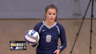 Osseo vs Champlin Park Girls High School Volleyball [upl. by Vasilis]