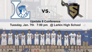 Larkin High School vs Streamwood High SchoolBoys Varsity Basketball [upl. by Esilec]