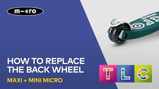 How to replace the back wheels on Maxi and Mini Micro Scooters  Micro Scooters UK [upl. by Gerhan]