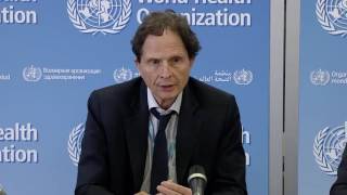 WHO Press conference re Zika virus  14 June 2016 [upl. by Nauquf590]