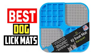 ✅Top 5 Best Dog Lick Mats for Boredom of 2024 [upl. by Raddi]