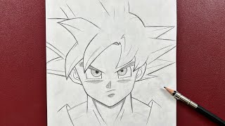 How to draw goku easy stepbystep  Easy to draw [upl. by Abla]