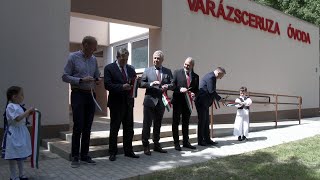 Első Kézből  A Varázsceruza Óvoda Hivatalos Átadási Ünnepsége [upl. by Adnahsor]