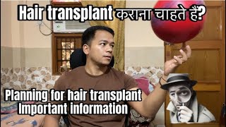 Things you should know before a hair transplant  Hair Transplant Important information [upl. by Aleihs697]