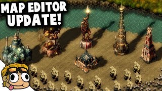 MAP EDITOR UPDATE in THEY ARE BILLIONS  They Are Billions Gameplay [upl. by Durkin]