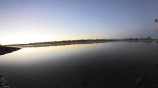 Keymission 360 Time Lapse Early Morning Peaceful River [upl. by Irneh]