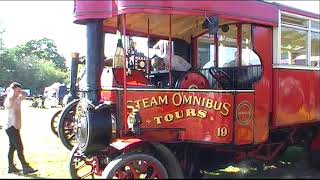 Foden Steam Bus at Cuckoo Fair [upl. by Einon]