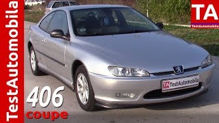 PEUGEOT 406 coupe 20 16v 136KS  TEST [upl. by Emerson]