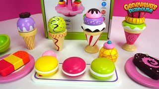 Fun Wooden Ice Cream and Cookie Toys for Kids [upl. by Ardnaxila]