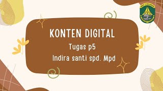 KONTEN DIGITAL TUGAS P5 BY PANDU WASKITA [upl. by Evvy922]