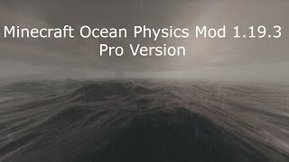 What the Minecraft Ocean Physics Mod looks like with different shaders 1193 [upl. by Htebazileharas]