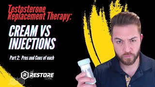 Testosterone cream vs injections Part 2 Pros and cons of each [upl. by Ashwin]