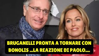 bruganelli pronta a tornare con bonolis la reazione di paolo sui social [upl. by Ketti]