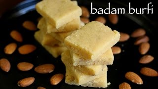 badam burfi recipe  almond burfi recipe  badam katli recipe [upl. by Bruce138]