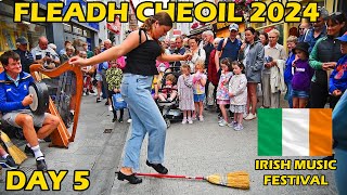 Fleadh Cheoil 2024 Day Five Biggest Irish Music Festival Wexford Ireland [upl. by Tarkany312]