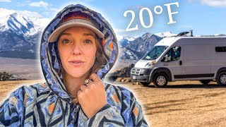 Van Life WINTER Prep  Staying Warm with a WOOD STOVE [upl. by Tunnell]