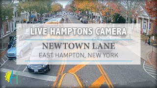 Hamptonscom  LIVE 4K Newtown Lane East Hampton New York [upl. by Llehcim]