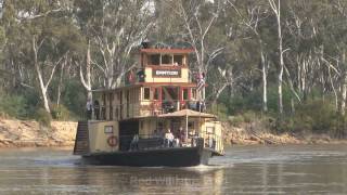 Paddlesteamers on the Murray River  Australia [upl. by Rhu460]