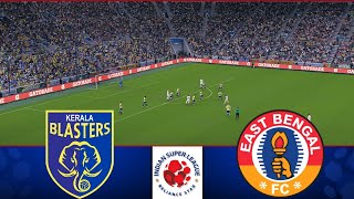 Kerala Blasters FC vs East Bengal FC  ISL 202425  Watch Along amp eFootball Match [upl. by Quinn791]