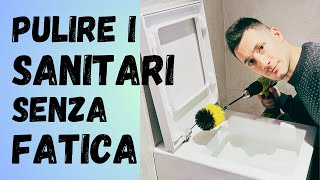 PULIZIA SANITARI incrostati senza FATICA miei TRUCCHI e SEGRETI 🚽 📍 [upl. by Carlson]