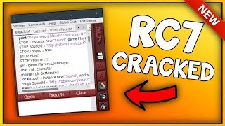 NEW ROBLOX EXPLOIT RC7 Working UNRESTRICTED LEVEL 7 SCRIPT EXECUTOR wGETOBJECTS [upl. by Elleiad]