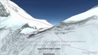 Mount Everest Base Camp to Summit in 3D [upl. by Pillihpnhoj]