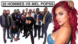 20 HOMMES VS 1 INFLUENCEUR  MELPOPSS [upl. by Mena]