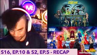 The Rant UP  RPDR Season 16 Ep10 amp UK vs The World 2 Ep5 Recap [upl. by Nomaid]