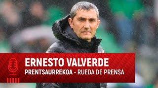 🎙 Ernesto Valverde  post Real Betis 31 Athletic Club  J26 LaLiga EA Sports [upl. by Ardnasal]