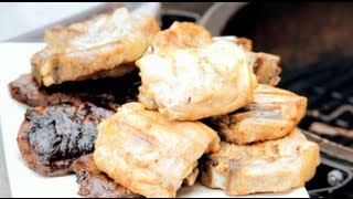 How to Barbecue Meat  Tips for Barbecuing Steak Chicken amp Pork Chops [upl. by Ellenhoj]