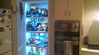 DIY Automatic LED Strip Lights In My Pantry [upl. by Eniledgam]