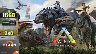 ARK Survival Evolved  ryzen 5 3400g 16gb ram [upl. by Burt]