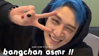 OO BANGCHAN ASMR    SKZ [upl. by Neelyahs]