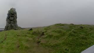 Watching the ocean on the Latrabjarg bird cliffs  360 Degree  5k  VR Experience [upl. by Triny]