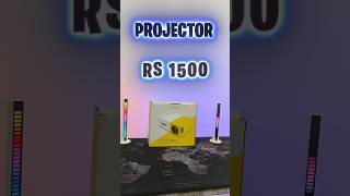 Cheapest Projector at Just ₹1500 📽️  Best Budget Mini Projector🔥shorts projector tech gadgets [upl. by Natka930]