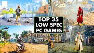 35 Best Low Spec Pc Games Open World  1GB RAM  2GB RAM  4GB RAM  256MB VRAM  512MB VRAM  2023 [upl. by Annaj507]