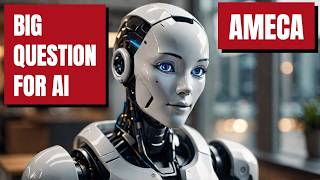 AMECA The New Robot Interview  The Big Question Ameca  AI Response Ameca ai AITube [upl. by Parnell]