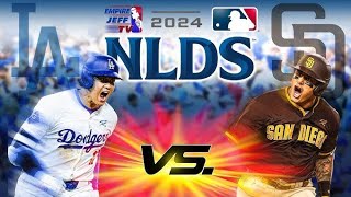 Dodgers vs Padres NLDS Game 1 Showdown [upl. by Starr]