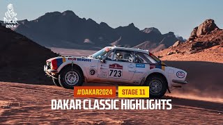 Dakar Classic Highlights  Stage 11  Dakar2024 [upl. by Aztinad]