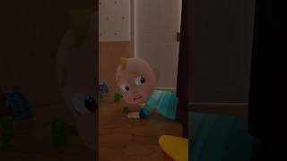 Dont scare No monster in your bedroom  Rosoomelody Song nurseryrhumes kidssong shorts [upl. by Yldarb7]