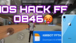 IOS HACK FF OB46🔥 FREE FIRE [upl. by Axela]