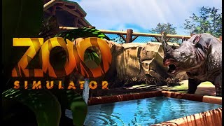 Zoo Simulator Gameplay PC [upl. by Slack]