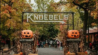 Knoebels amusement park Halloween Opening  OVER CAPACITY [upl. by Aciruam85]